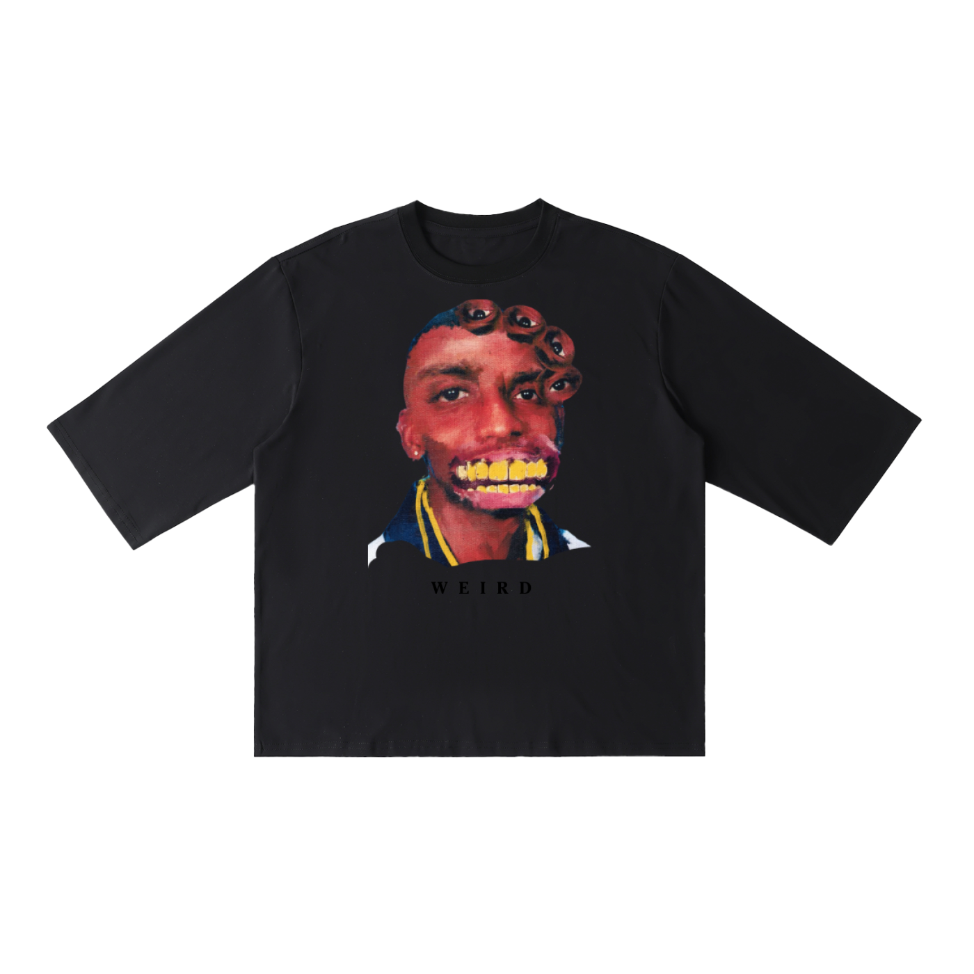 Abstract “ glitchd “ tee