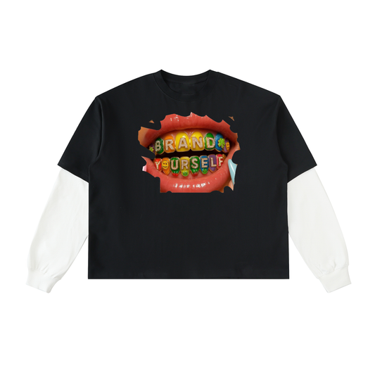 Abstract  “ Brand Yourself “ Tee