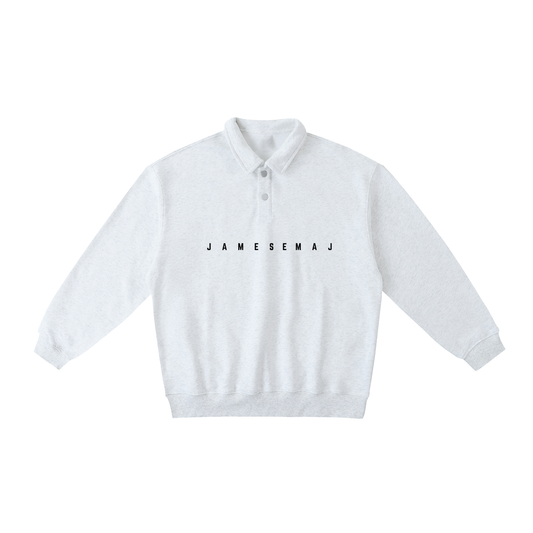 Heavyweight Polo-Collar Sweatshirt